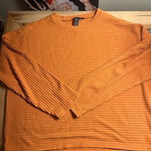 Forever 21 Burnt Orange Long Sleeve